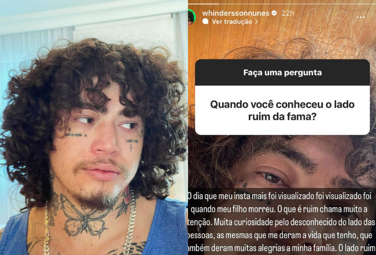 Whindersson desabafa sobre dia em que conheceu o lado difícil da fama: “O que é ruim chama muito a atenção”