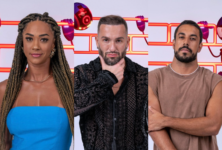 Aline, Diego Hypólito e Maike estão no décimo paredão do BBB 25