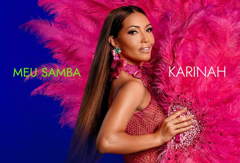 Com direção artística e participação de Zeca Pagodinho, Karinah lança o álbum “Meu Samba”