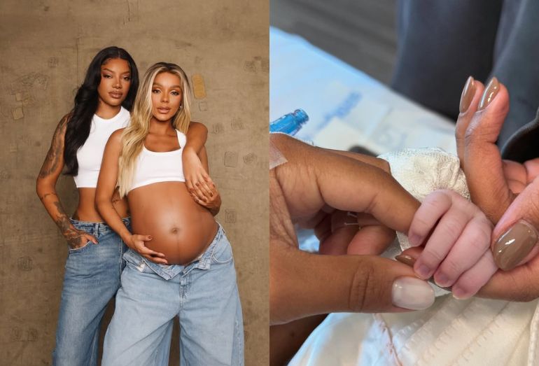 Nasce Zuri, primeira filha de Ludmilla e Brunna: “A gente multiplicou o amor”