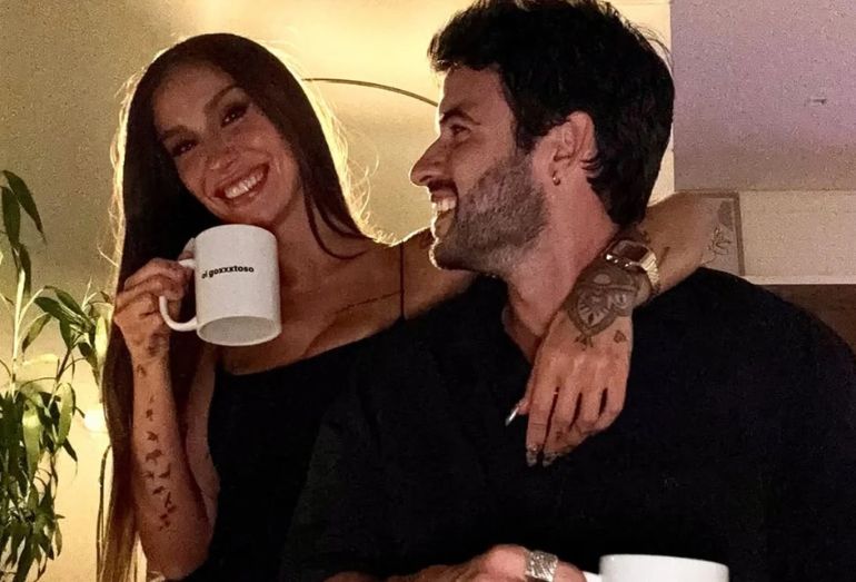 A empresária Bianca Andrade (Boca Rosa) em um registro com o agora ex-namorado, Diego Cruz.