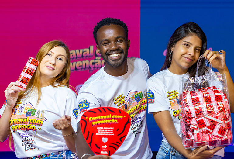 FM O Dia e Ministério da Saúde juntos no Carnaval 2026 para reforçar prevenção às ISTs